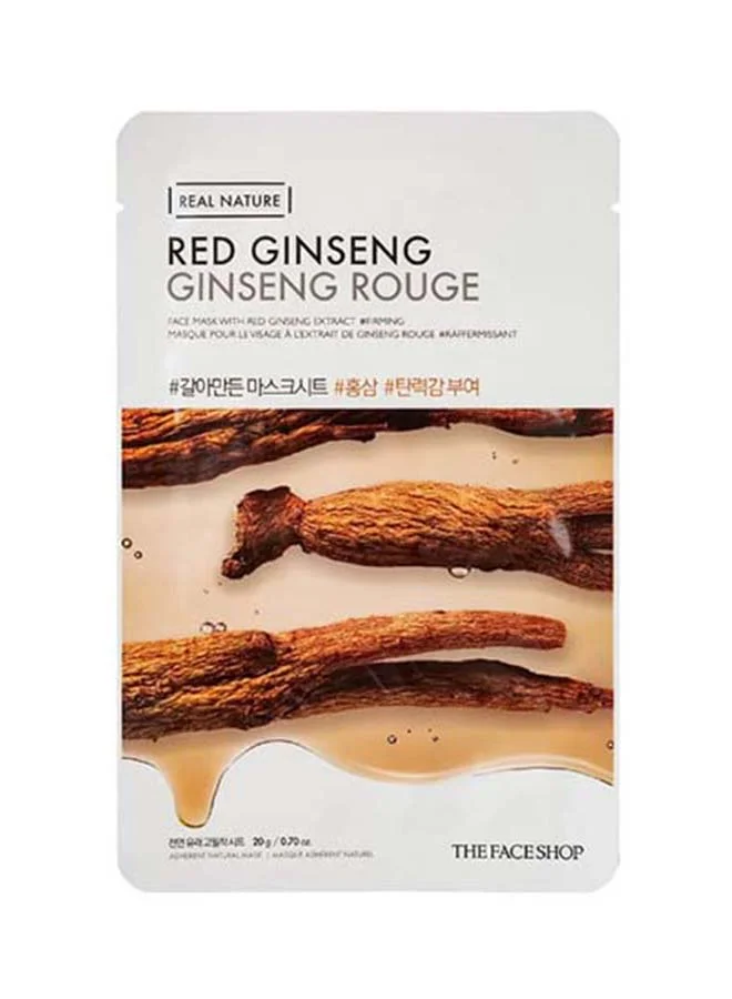 ذا فيس شوب قناع ريل نيتشر بالجينسنغ الأحمر الثلجي